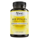 Pure By Nature Bee Pollen תוסף עם Propolis & רויאל ג'לי עבור תמיכה Immune, Antioxidant Properties, 120 non-GMO Vegetarian קפסולות