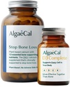 ALGAECAL Bundle - ויטמין D3 שלם (1000 IU) + K2, VIT E, VIT A Basic Plant-based Calcium עבור תמיכה העצם