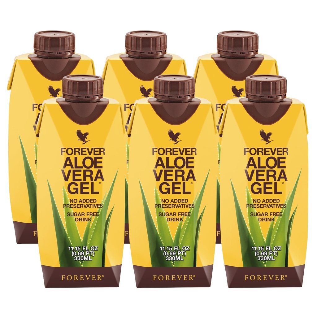 Forever Living - Aloe Vera Gel - 99.7% Pure Inner Leaf Aloe Vera Juice - Preservative-Free - 11.15 fl oz