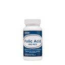 GNC Folic Acid 800mcg | תמיכה בפיתוח Fetal בריא | נדרש עבור ייצור תאי דם אדומים תקין