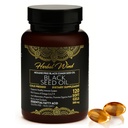 Black Seed Oil קפסולות - Cold Pressed 120 Softgels 500 מ"ג, Premium Quality Nigella Sativa,100% Pure Black Cumin Seed שמן - Non-GMO (120 Count - Pack of 1 פלסטיק בקבוק)