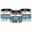 Earthborn Elements Pine Bark, L-Arginine, & L-Citrulline קפסולת Bundle, 200 קפסולות כל אחד, Pure & Undiluted, No Additives