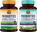Vitalitown Probiotic Bundle (Pack of 2) | פרוביוטיקה 60 מיליארד CFUs (Item 1) & Probiotics 120 מיליארד CFUs (Item 2) | Shelf Stable | בריאות העיכול והחיסון | 30 יום אספקת כל יום