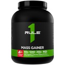 כלל 1 Mass Gainer - High-Calorie Weight מקבל פורמולה עם 1,220+ קלוריות, 250g + Complex carb בלנדר, 40g All-Whey חלבון Per המשרת (8 משרתים, Strawberries & Crème)