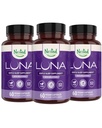 Naturals Nested Laura Herbal Sleep תוסף עם מלטונין, ולריאן שורש, Chamomile | 180 קפסולות טבעוניות (3-Pack) - 60 קפסולות Per Bottle