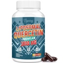 Liposomal Quercetin Phytosome, Quercetin עם Bromelain, Zinc & ויטמין C, מתחם ביואקטיבי Phytosome, 20X גבוה יותר Absorption - 60 Softgels