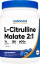 מזונות L-Citrulline Malate 2:1 (600 גרמים) (כחול פטל)