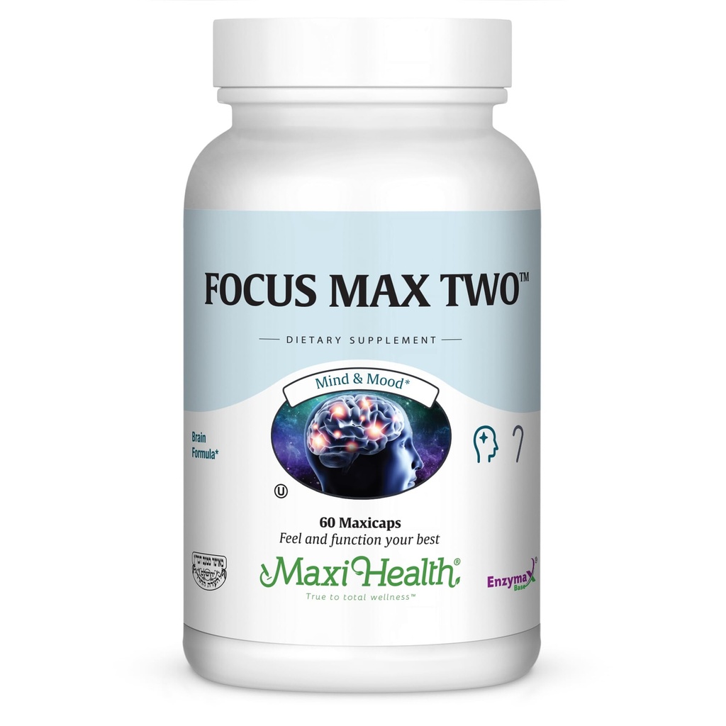 Focusmax Nootropic Brain Supplement for Memory, Focus & Mood Support – Methylated B12, Ginkgo Biloba, Phosphatidylserine, Acetyl-L-Carnitine – Mental Clarity & Energy – 60 Vegetarian Capsules