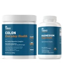 ד"ר טוביאס קולן Everyday Health & Magnesium Bisglycinate - נוחות מזיקה ותמיכה לבריאות השרירים והעצמות, טבעוני, Non-GMO