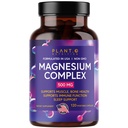 הצמח.O Premium Magnesium תוסף (Vegan Oxide & Citrate, 500 מ"ג) מתחם Absorption גבוה לשינה, Calm, השרירים להירגע, אנרגיה טבעית, non-GMO 120 קפסולות Veggie
