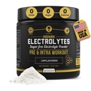HRDWRK - אבקת אלקטרוליטים Keto hydrotion Sugar חינם עם Magnesium, Potassium ו-Sodium - 100 משרתים | Boost Endurance ולהפחית שומן עם תוסף אלקטרוליטים זה - מקסימום הידרציה