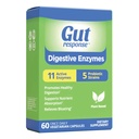 Enzymes, תמיכה תזונתית, Relieves Bloating, 5 Probiotic Strains, 11 Active Enzymes, 60 קפסולות