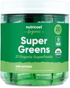 חומרים מזינים אורגני Super Greens (Unflavored) 20 Stickpacks - Gluten-Free, non-GMO