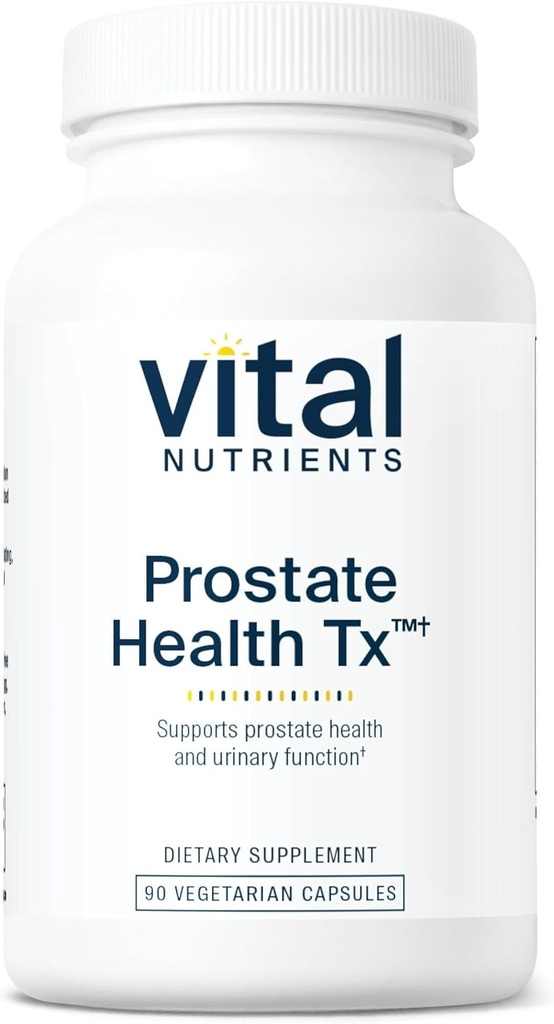 מזונות רעילים - Prostate Health Tx - תמיכה מבוססת ראיות - 90 קפסולות צמחוניות לבקבוק