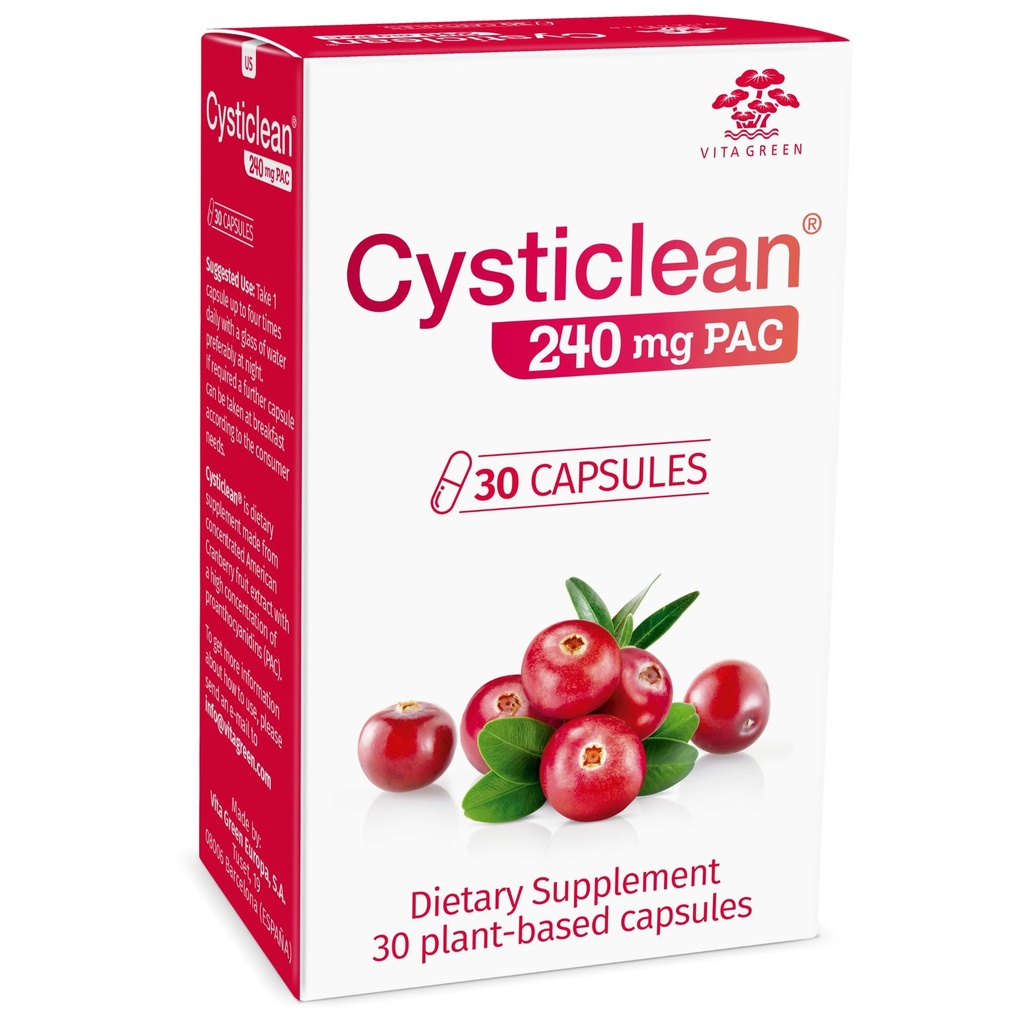 Cranberry PAC תוסף - 240 מ"ג PAC, סוכר חינם - תמיכה דלקת שתן שתן - גלולות קריין היעיל ביותר עבור Cystitis ו Interstitial Cystitis הקלה