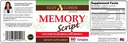 Suzy Cohen Memory Script with Lions Mane, Phosphatidylserine, תמצית תה ירוק וג'ינקגו - תוספת תמיכה למוח עבור Focus - נורות nootropic עבור קוגניציה, Faster Recall ו Moodddd