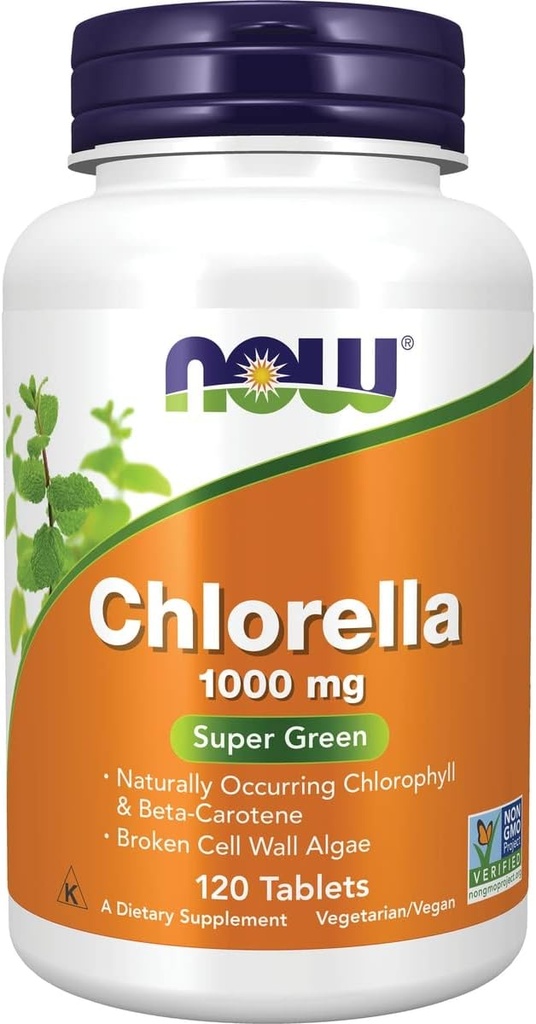 Chlorella 1000 מיליגרם 120 Tabs