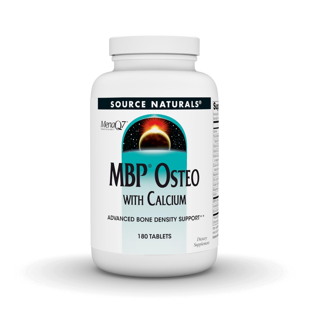 מקור Naturals MBP Osteo עם Calcium, Advanced Bone Density Support