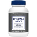 ויטמין Shoppe One Daily Men's Multivitamin - Energy & Antioxidant Band, Daily Multi-Mineral תוסף עבור בריאות גברים אופטימאליים, Gluten & חלב חינם (60 טבליות)