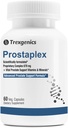 Trexgenics PROSTAPLEX מתקדם Prostate בריאות עם Beta-sitosterol, Saw Palmetto Sting Nettle pygeum Pumpkin Turmeric Quercetin lycopene Selenium ויטמין D3 Zinc Boron ו- K2-7 (60 קפסולות Veg)