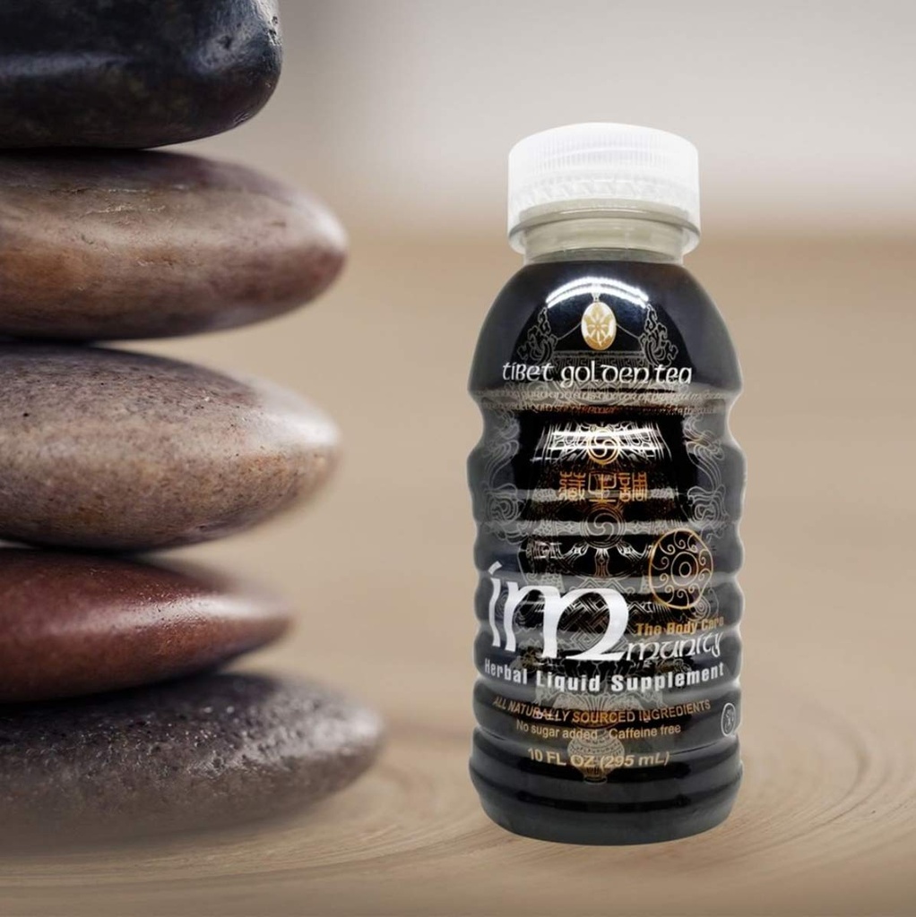 Herb Guru Chi + Immunity Tea 24 Pack (10 oz בקבוקים) - Caffeine חינם No Sugar הוסיף - אנרגיה, התאוששות, Immune Herbal Tea Drink - גיינסנג, Echinacea, Licorice Root, Astragalus - Health Tonics and Teas