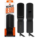 וויליס Wild Beard Straightener for Men - 3 הגדרות טמפרטורה, טורמלין Ceramic Heated Beard Brush & Hot Comb - Portable, Ionic Technology, Coarse & Curly Hair, 400F - Grooming Tool