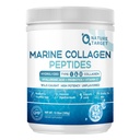 NATURE TARGET Marine Collagen Peptides Powder - Type I & III Collagen with Probiotics, Vitamin C & Hyaluronic Acid for Skin, Hair, Nails, Wild-Caught Fish & Grass-Fed Bovine, 35 Servings