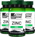 3 Pack Zinc Citrate 50 מ"ג - תוספת לתמיכה במערכת החיסון & בריאות חוזרת