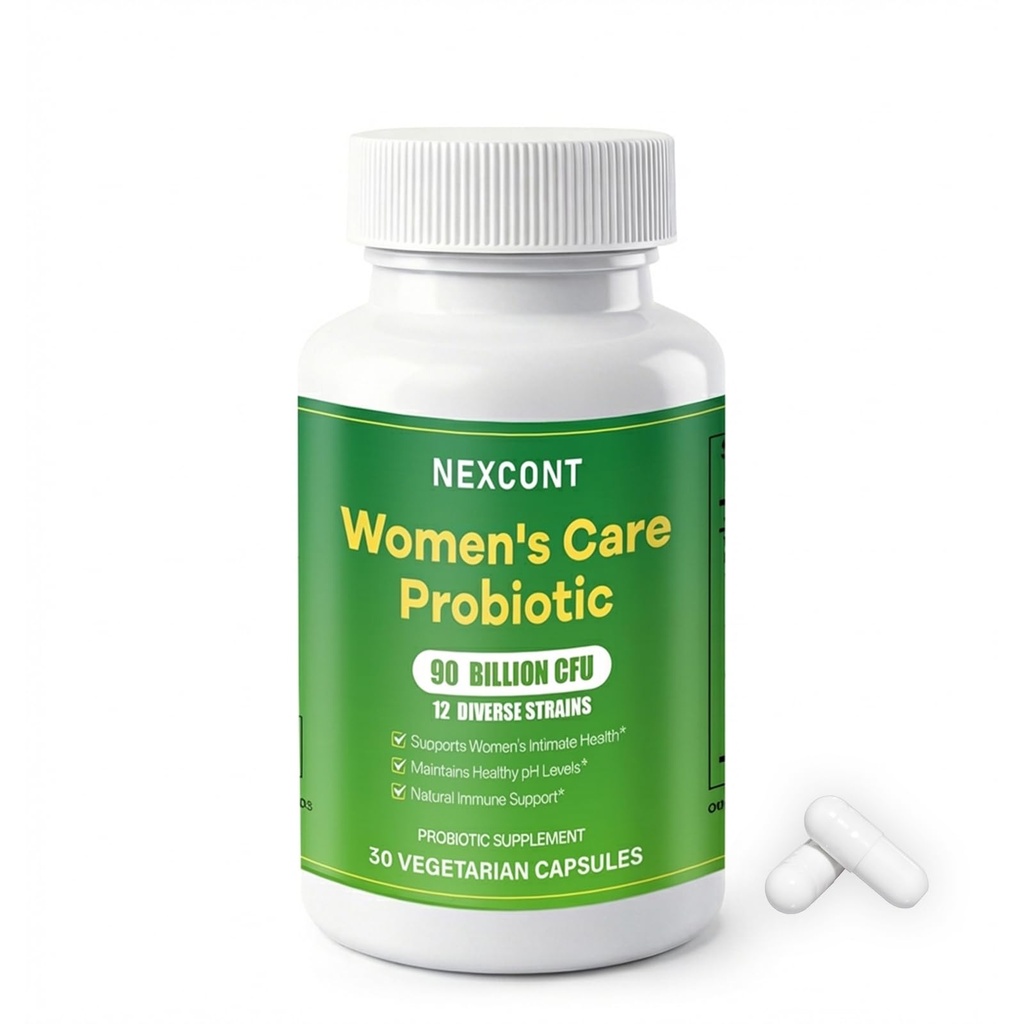 Probiotics for Women 90 Billion CFU 12 Strains, Formulated for PH Balance, Vaginal, Urinary & Feminine Health, Boost Immune, Digestive & Gut Support, Gluten & Soy Free, 30 Vegetarian Capsules