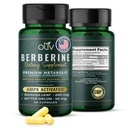 oliv Pure Barberine תוספי כמוסות - Berberine HCI 1000 מ"ג - תמיכה מטאבולית טבעית עם 200 מ"ג Bitter Melon פירות לחלץ ו 50 מ"ג Banaba Leaf - 2 Veggie קפסולות יומי (30 משרתים)