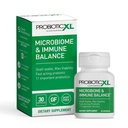 אומגה XL ProbioticXL - Probiotic & Prebiotic, Shelf Stable - בלגן 11 סטרינס - לקדם צמיחה בריאה של Gut פלורה, 12.5 מיליארד CFU - non-GMO, Gluten-Free - 30 Veggie Caps