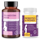 לחסוך 10% על בריאות האישה בונדלה - Myo-Inositol & D-Chiro Inositol + שלם Vaginal Probiotics for Hormonal Balance, Gut ו-Vaginal Health