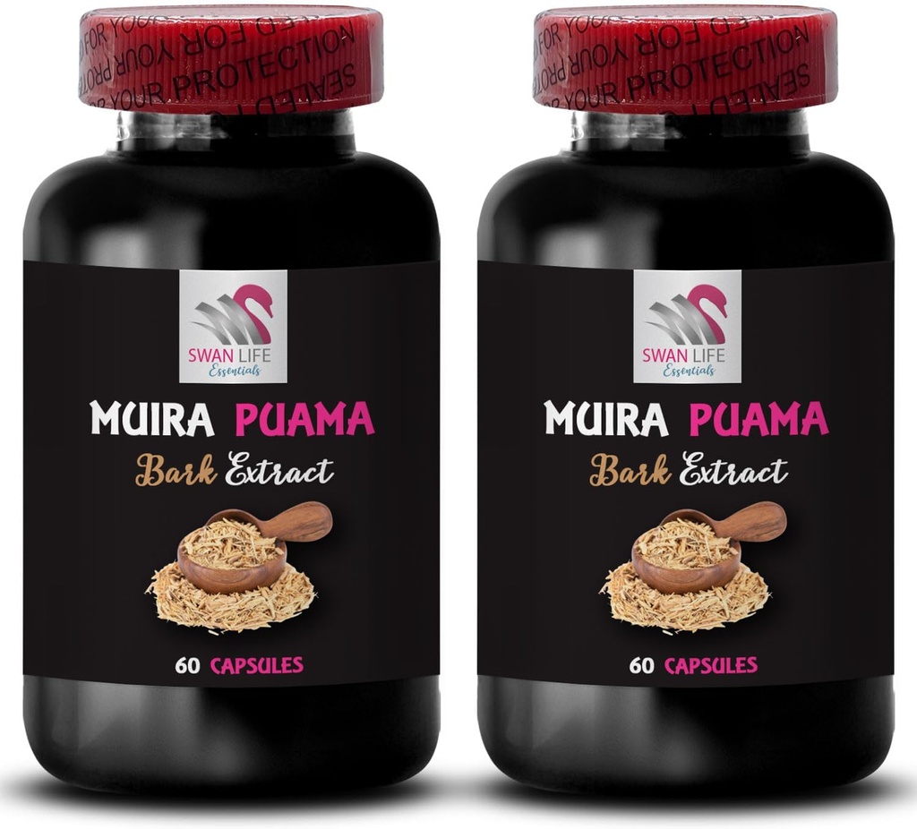 Boost פורמולה - MUIRA PUAMA BARK EXTRACTCT - Daily Lift, Lifestyle Companion, Power Surge, All-Day Boost, Energy Lift, Support, Adventure Readness, Formula Support 2 Bottles 120 קפסולות