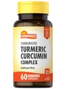 Sundance Turmeric Curcumin Complex | 60 קפסולות שחרור מהיר | תוספת צמחית מסורתית | Non-GMO ו- Gluten Free Formula