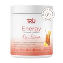 TRU Supplements Supplements Energy, Pre Workout Training Formula, Vegan Friendly, No Jitters, Improve Workout Performance, Naturally Extracted Flavors, 20 Servings (Iced Tea Lemonade)
