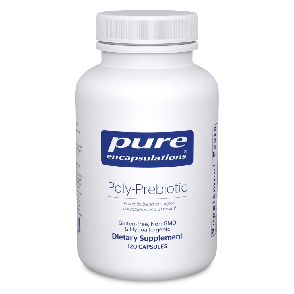 Pure Encapsulations Poly-Prebiotic | יחסי קדם-ביוטיים לתמיכה במיקרוביומה ובבריאות GI
