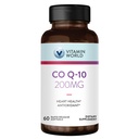 ויטמין World CoQ10 200 מ"ג Softgels, Coenzyme Q10 תוספי תמיכה אנטי-חמצן, Heart Health & Energy Production, Gluten Free, 60 Rapid Release Softgels
