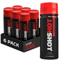 HoTSHOT Sports Shot Battery Cramp Relief, All Natural Liquid Sports Drink, Proroved מבחינה מדעית, for Leg and Night Cramps, Proly NSF מוסמך עבור ספורט (Spicy מנגו) (1.7 Fl Oz) (Pack of 6)