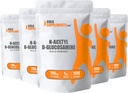 BulkSupplements.com N-Acetyl Glucosamine אבקת NAG, Glucosamine 750 מ"ג, תוסף Glucosamine - אבקת Glucosamine, גלוטן חינם, 750 מ"ג של לשרת, 5kg (11lbs) (Pack של 5)