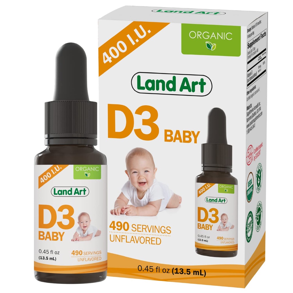 Land Art - ויטמין D3 Drops Baby - 400 IU per Drop - 490 משרתים - תומך עצמות ושיניים פיתוח - ויטמין D טיפות עבור תינוקות ופעוטות - GMO-חינם - Gluten-Free - 0.45 fl oz oz oz oz oz oz oz oz oz oz oz oz oz oz oz oz oz oz oz oz oz oz oz oz oz oz oz oz oz oz oz oz oz oz oz oz oz oz oz oz oz oz oz oz oz oz oz oz oz oz oz oz oz oz oz oz oz oz oz טיפות עבור תינוקות עבור תינוקות ופעוטות