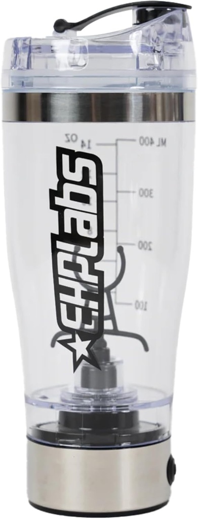 EHPlabs Electric Protein Shaker Bottle - 15oz Portable Beler Shaker - בלנדר אישי של בלנדר שאקר - בקבוק חלבון חשמלי Shaker עבור Meal החלפת Shakes