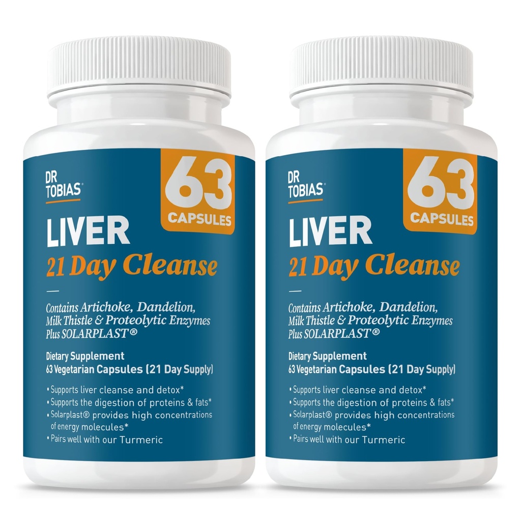 ד"ר טוביאס Liver 21 Day ניקוי, Herbal Liver Detox ניקויse עם סולפט, Artichoke Extract, Milk Thistle, Dandelion Extract & Digestive Enzymes, 63 קפסולות ירקות, 3 Daily, Pack של 2 Daily, Pack of 2 Daily, Pack of 2 Daily, Pack of 2 Daily, Pack of 2 Daily, 2 Daily, Pack of 2 Daily, 2 Daily, Pack of 2 Daily, 2 Daily, Pack of 2 Daily, 2 Daily, 2 Daily, Pack of 2 Daily, 2 Daily, Pack of 2