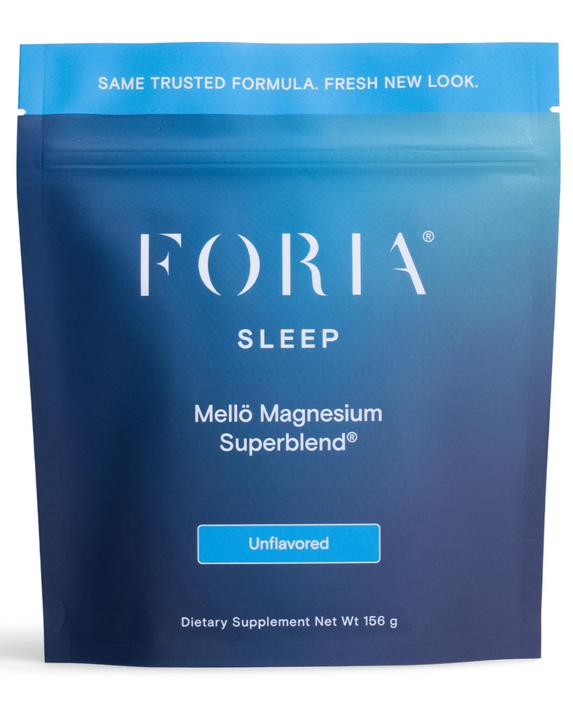 Mellö Magnesium תוסף אבקת Superblend - Magnesium Glycinate עם L-theanine, GABA ו 70 Trace מינרלים - תמיכה בשינה, רגיעה, אנרגיה מאוזנת - Unflavored, 30 משרתים