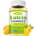 Lutein ו Zeaxanthin תוספי חניכיים עם Astaxanthin & Bilberry לחלץ - ויטמינים עיניים עם אומגה 3, ויטמין A, C, E, D3 & Zinc for Vision - סוכר חינם, מנגו פלמור, 60 הרוזן ספירה