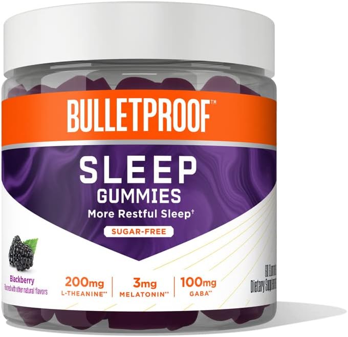 Metal Flavor Sleep Gummies, 60 Count, Keto תוסף לתמיכה בשינה