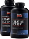GNC AMP Creatine HCl 189, יצרנית שרירים ממוקדת ו- Recovery, Fast Absorbing Performance Band, 480 Count