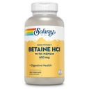 Sunay High Potency Betaine HCL עם פפsin - תוסף הידרוכלורי לבריאות העיכול - עם Betaine hydrochloride ו- Digestive Enzymes - Gut Health Support - 60 יום ערבות, 250 VegCaps