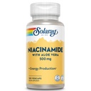 SOLAרי Niacinamide 500 מ"ג | ויטמין B-3 | אנרגיה Metabolism, Circulation, Nerve & Skin Health Support, 100 CT