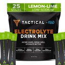 Fluid Tactical - Electrolyte אבקת Packets, Accelerate Re-Hydration, Low Sugar, Electrolyte Drink Mix, Prevent Dehydration, Removee Cramps