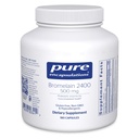 Pure Encapsulations Bromelain 2400 500 מ"ג - עבור תמיכה מזיקה בריאות Musculoskeletal - תמיכה משותפתs & שריר התאוששות * - Proteolytic Enzy - טבעוני - 180 קפסולות
